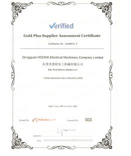 Alibaba Verified Gold Plus Supplier