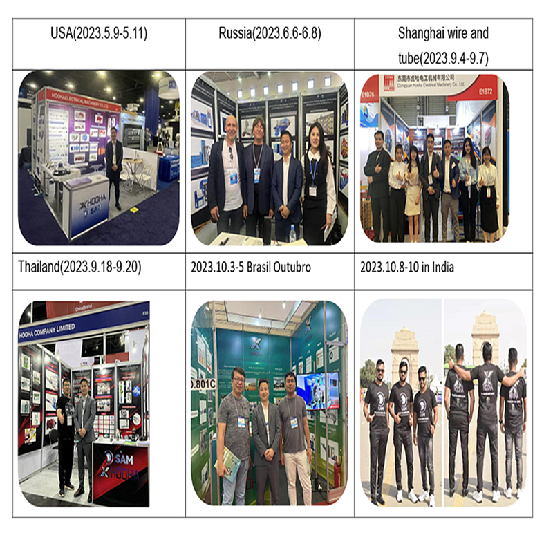 2023 HOOHA USA,Russia,Thailand,Brasil,India Exhibition Events Collection