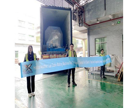HOOHA Another LAN Cable Making Machine Project To Egypt